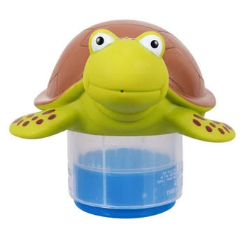 1 шт. Мультяшная Черепаха, Плавающий в бассейне Диспенсер для таблеток хлора
