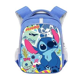 13-дюймовый Disney stitch 3D Принт Детские рюкзаки для девочек и мальчиков, детские школьные сумки, Мультяшный рюкзак для детского сада