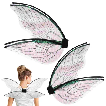 2 шт., крыло Феи, крылья бабочки для взрослых для девочек, костюмы на Хэллоуин для взрослых