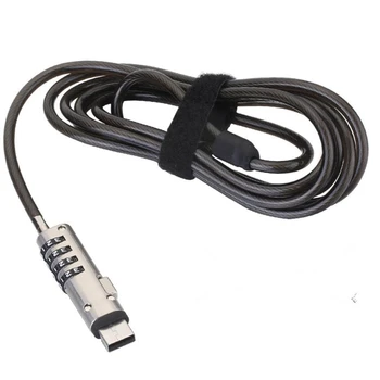 3X4-цифровой универсальный замок для USB-кабеля безопасности ноутбука для компьютера