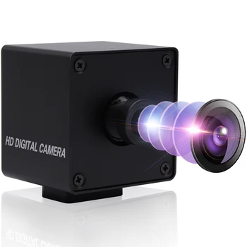 ELP 5-мегапиксельная промышленная мини-HD USB-камера с бесплатным драйвером, веб-камера для машинного зрения, сканирования документов, видеоконференции