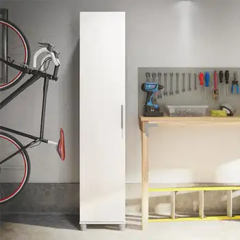 Systembuild Evolution Westford 16-дюймовый Универсальный шкаф для хранения в гараже, дуб слоновой кости