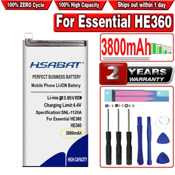 Аккумулятор HSABAT 3800mAh HE360 максимальной емкости для незаменимого смартфона