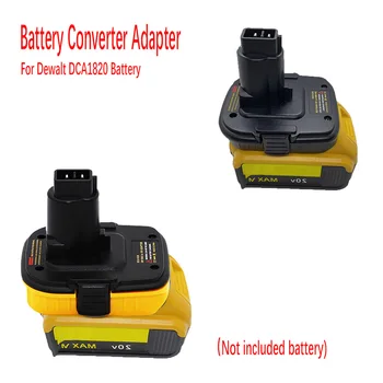 Аккумуляторный Адаптер DCA1820 Портативная Замена Для Dewalt Battery Converter Adapter 18V-20V Литий-Ионный Профессиональный Зарядное Устройство Инструменты