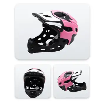 Велосипедный шлем Balance, Детский шлем для верховой езды, жесткий ПК, Специальная кнопка, Полный шлем, Полный шлем, Ударопрочная Нейтральная фирма