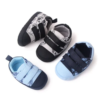 Детская обувь для мальчиков и девочек от 3 до 6-12 месяцев, обувь для первого шага, повседневная парусиновая обувь для малышей перед прогулкой