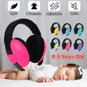 Детские наушники для детей от 3 месяцев до 5 лет Защита слуха ребенка Защитные наушники шумоподавление Защита ушей