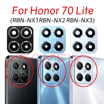 Замена стеклянного объектива задней камеры для honor 70 Lite RBN-NX1 RBN-NX2 RBN-NX3 с клейкой наклейкой