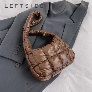 Корейская модная решетчатая серебряная сумка через плечо для женщин 2023, новые модные сумки, дизайнерские нейлоновые кошельки с подкладкой, маленькие подмышечные сумочки