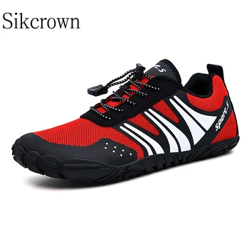 Летние минималистичные кроссовки для бега босиком по тропе, кроссовки с широким носком, дышащие Высококачественные минималистичные кроссовки