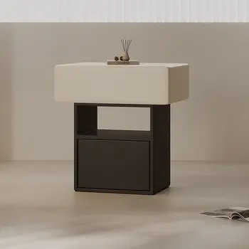 Новая Современная Легкая Роскошная Прикроватная тумбочка, Прикроватный шкаф для хранения в спальне Небольшой квартиры, Дизайнерский Мини-минималистичный шкафчик
