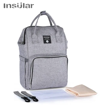 Новая сумка для подгузников для беременных большой емкости, рюкзак для пеленания, сумка для подгузников, органайзер для мамы, Многофункциональная сумка Bolsa