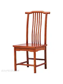 Новые обеденные стулья из цельного дерева в китайском стиле, стулья для домашнего ресторана, стулья с удобными спинками, обеденные столы для ресторана и