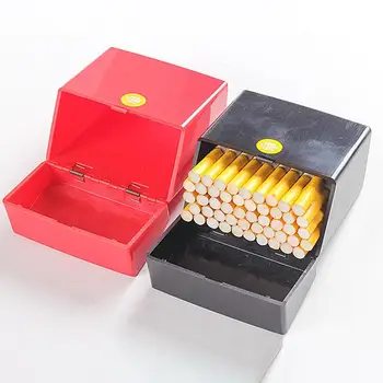 Новый портативный портсигар вмещает 50 сигарет, Хорошо запечатанная коробка для переноски сигарет для предотвращения попадания влаги для взрослых