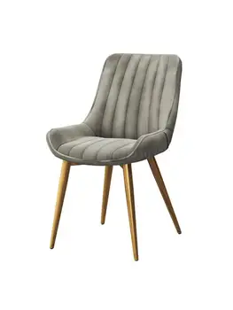 Обеденный стул Nordic plus velvet с современной минималистичной спинкой, табурет для домашнего творчества, стул для отдыха, стул для ресторана, офиса, салона