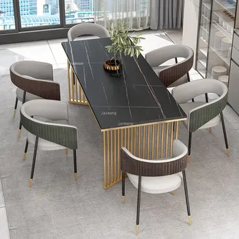 Обеденный стул в скандинавском стиле для гостиной из минималистичной ткани Обеденный Чай Бытовая Мебель для маленькой квартиры Кухонная Мебель Стулья для столовой