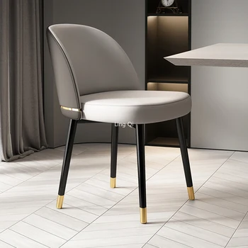 Обеденный стул с тканевой обивкой Vip, Белый Удобный Мягкий Барный стол, Стул для мероприятий, Балкон, Sillas De Comedor, Мебель для гостиной