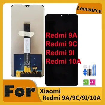 Оригинальный НОВЫЙ ЖК-дисплей Для Redmi 10 Для Xiaomi Redmi 9A 9i С Сенсорным Экраном, Дигитайзер В Сборе, Замена Дисплея Xiaomi Redmi 9C