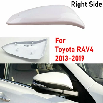 Правая боковая крышка зеркала заднего вида 115 г Правая белая 30*13.7*6.8 см ABS + PC Аксессуары для автомобиля Toyota 2013-2019