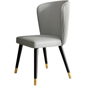 Роскошные обеденные стулья Современный скандинавский деревянный белый дизайн, Хорошие кухонные обеденные стулья с высокой спинкой, мебель для отеля Sillas Para Comedor