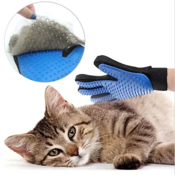 Силиконовые перчатки для ухода за домашними животными, Средство для удаления шерсти, Щетка для кошек, Принадлежности для собак, Собаки и коты