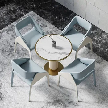 Синие Красивые обеденные стулья Tonet Модный Современный Дизайн кухонных обеденных стульев Роскошная мебель для отеля El Hogar