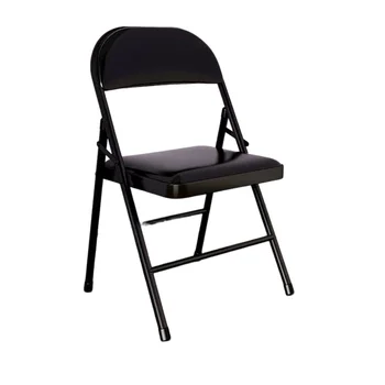 Складной стул Кухонный обеденный стул Бытовой стул со спинкой Простое кресло для конференций