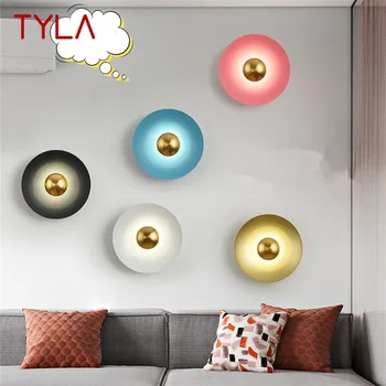 Современный интерьерный настенный светильник TYLA LED Nordic Креативный Простой дизайн Бра для дома Гостиной Спальни Прикроватной Тумбочки