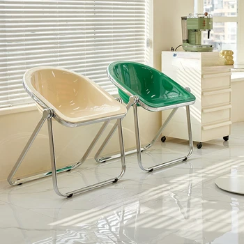 Спинка детского обеденного кресла для гостиной, Металлические стулья для столовой в скандинавском стиле Sillas Para Comedor Home Furniture A2