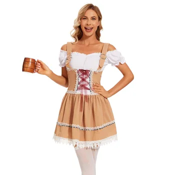Традиционная пивная юбка для взрослых на немецком баварском фестивале 