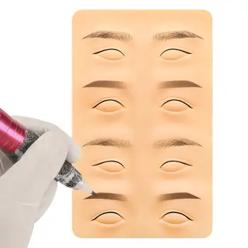 Тренировочная доска для макияжа лица и глаз для начинающих по наращиванию ресниц