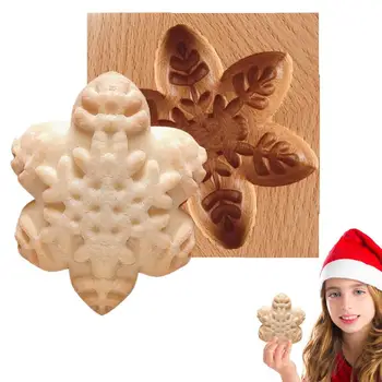 Формочки для рождественского печенья в виде снежинок, Резак для бисквита в виде снежинок, инструмент для тиснения, Инструмент для выпечки Рождественских пряников для детей и взрослых