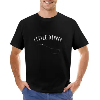 Футболка Little Dipper Brother, эстетичная одежда, футболки, футболка для мальчика, однотонные черные футболки для мужчин