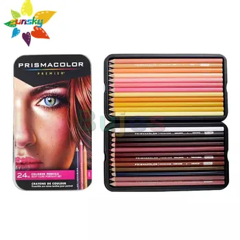 Цветные карандаши Prismacolor Premier Художественные принадлежности для рисования эскизов, раскраски для взрослых Цветные карандаши с мягкой сердцевиной 24 48 72 150 шт.